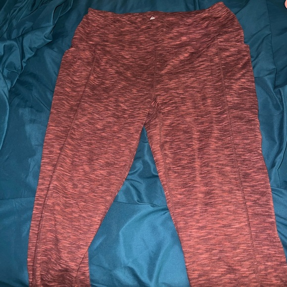 RBX Maroon Leggings - Picture 1 of 4